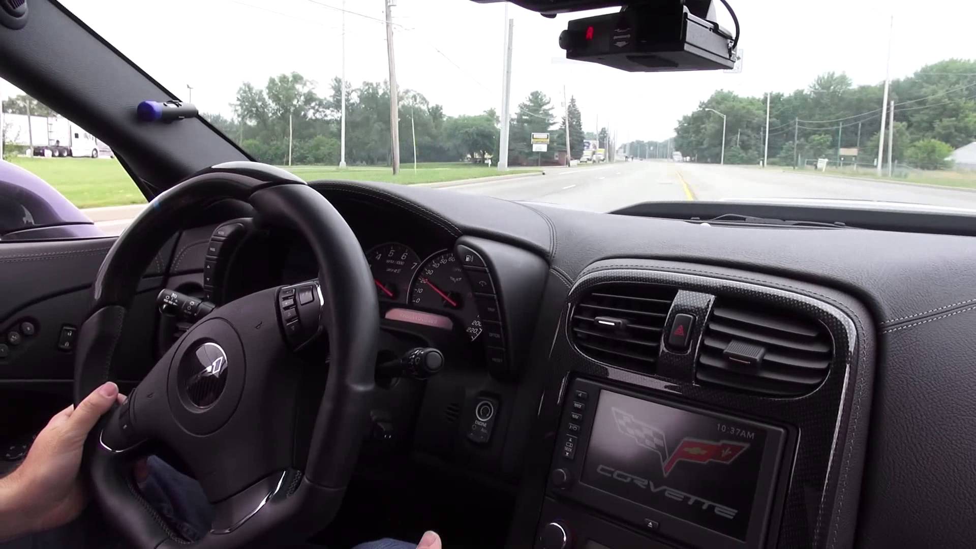 Inside an 8-second Corvette ZR1 (Video)