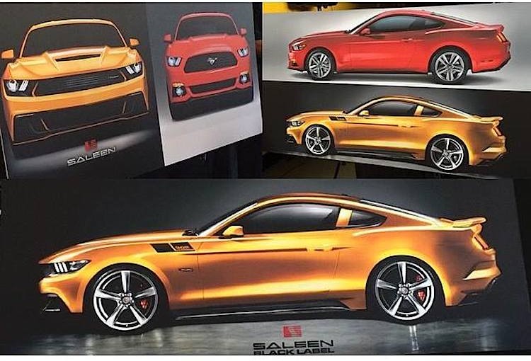 So the 2015 Saleen 302 Mustang looks like….a Camaro.