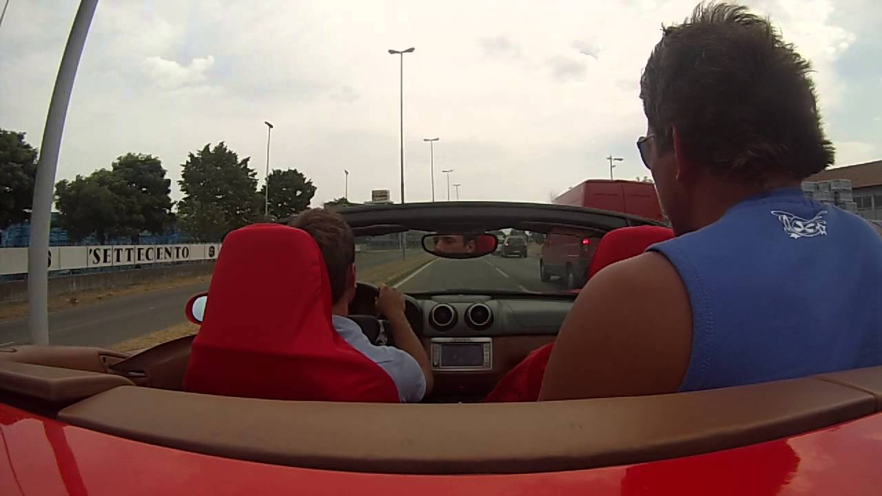 Watch Three Guys crash new Ferrari California into concrete wall, while on a test drive