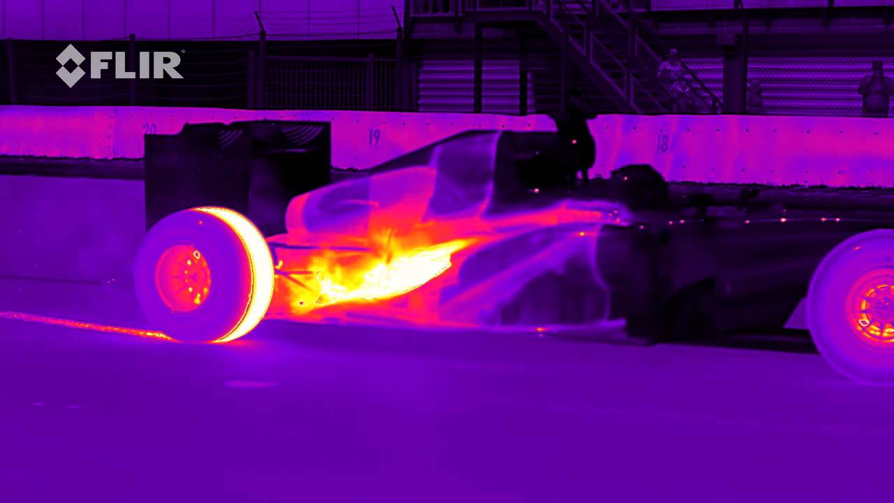 Red Bull Racing’s RB8 Tearing it Up in Infrared