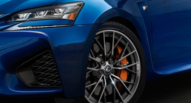 The M5-fighting Lexus GS-F will debut at the Detroit Auto Show next month; Lexus releases teaser images