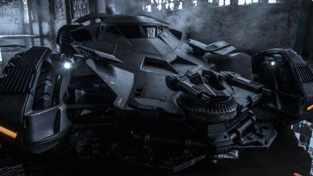 This is the new Batmobile from ‘Batman v Superman: Dawn of Justice’