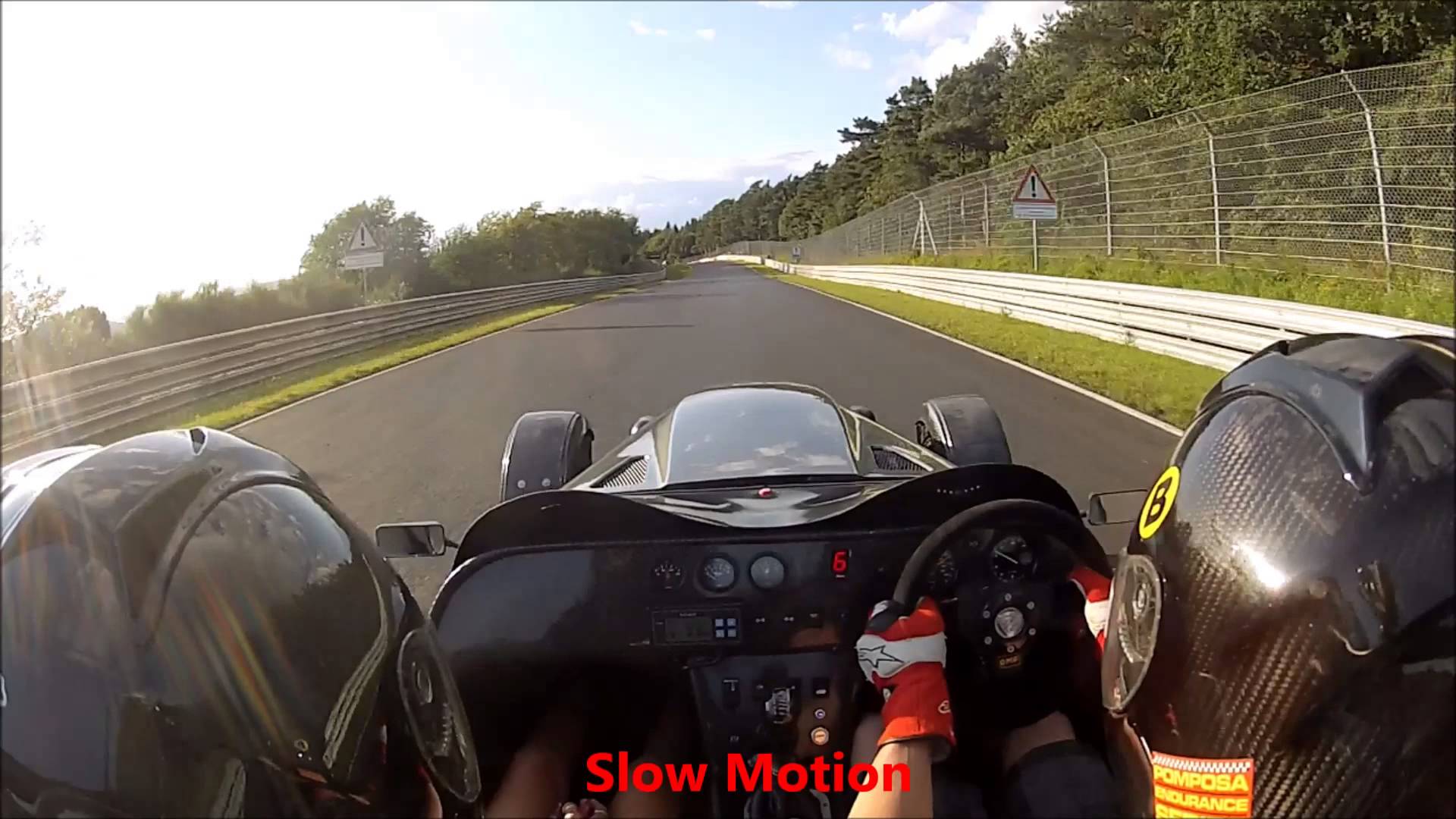 Porsche narrowly misses lightweight ‘Megabusa’, slams into wall at the Nurburgring (POV View)