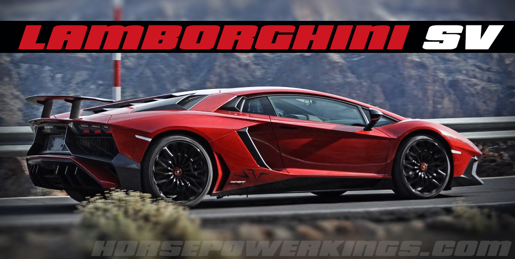 Lamborghini Aventador SuperVeloce (SV) caught completely undisguised