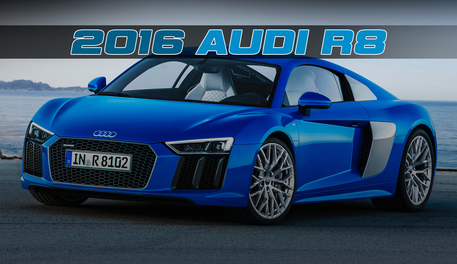 Audi reveals the 610-HP 2016 R8 ahead of Geneva debut