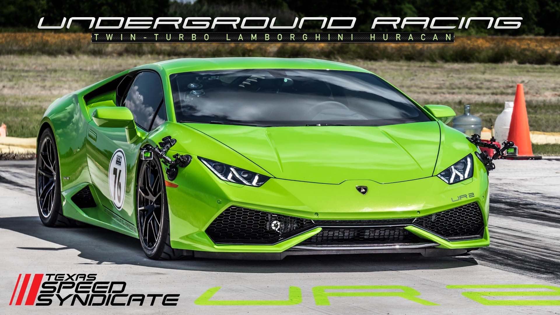 2000AWHP Lamborghini Hurucán by Underground Racing (Video)