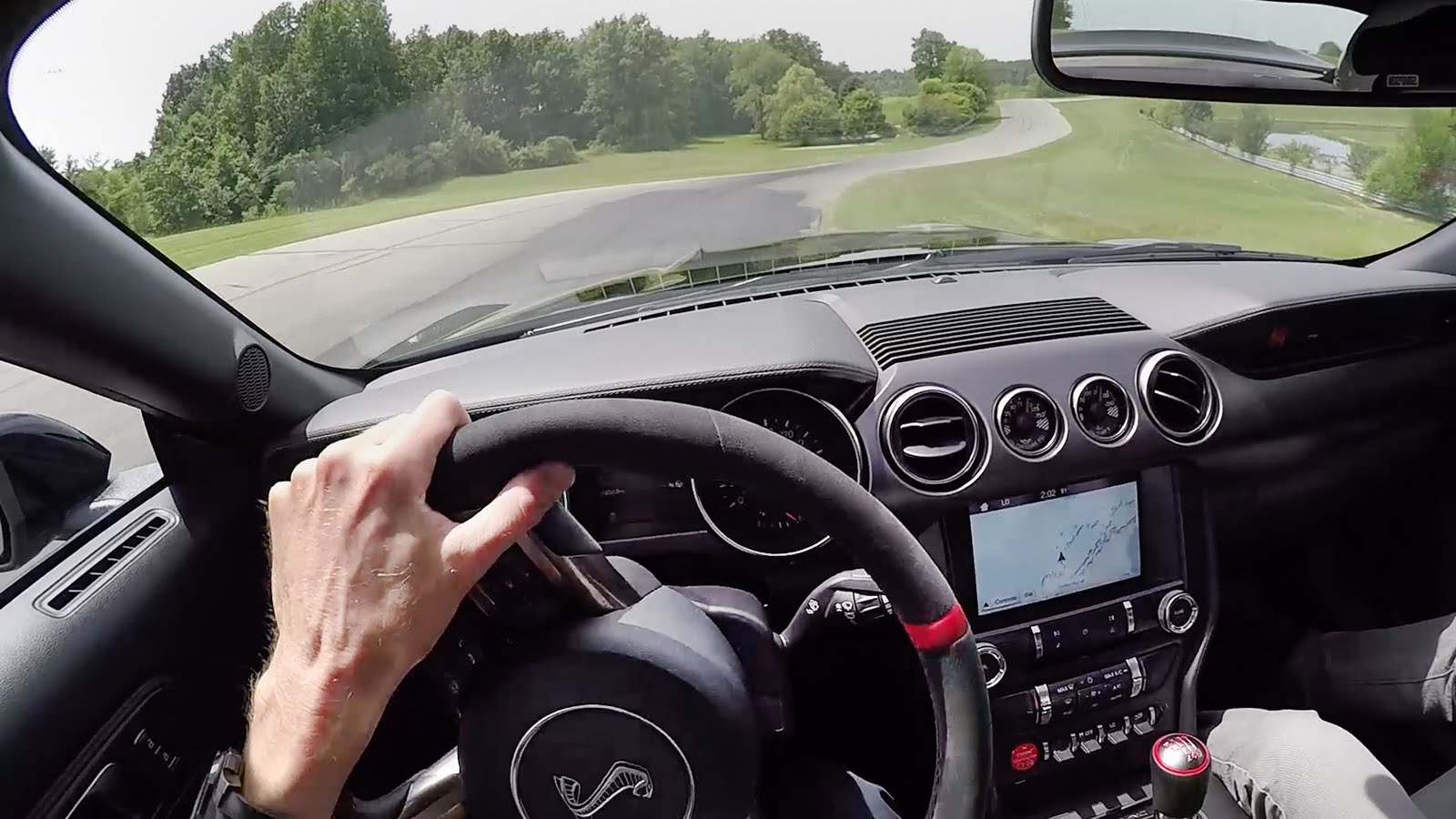Watch this 2016 Shelby GT350R Mustang POV Hot Lap at Grattan Raceway (Video)