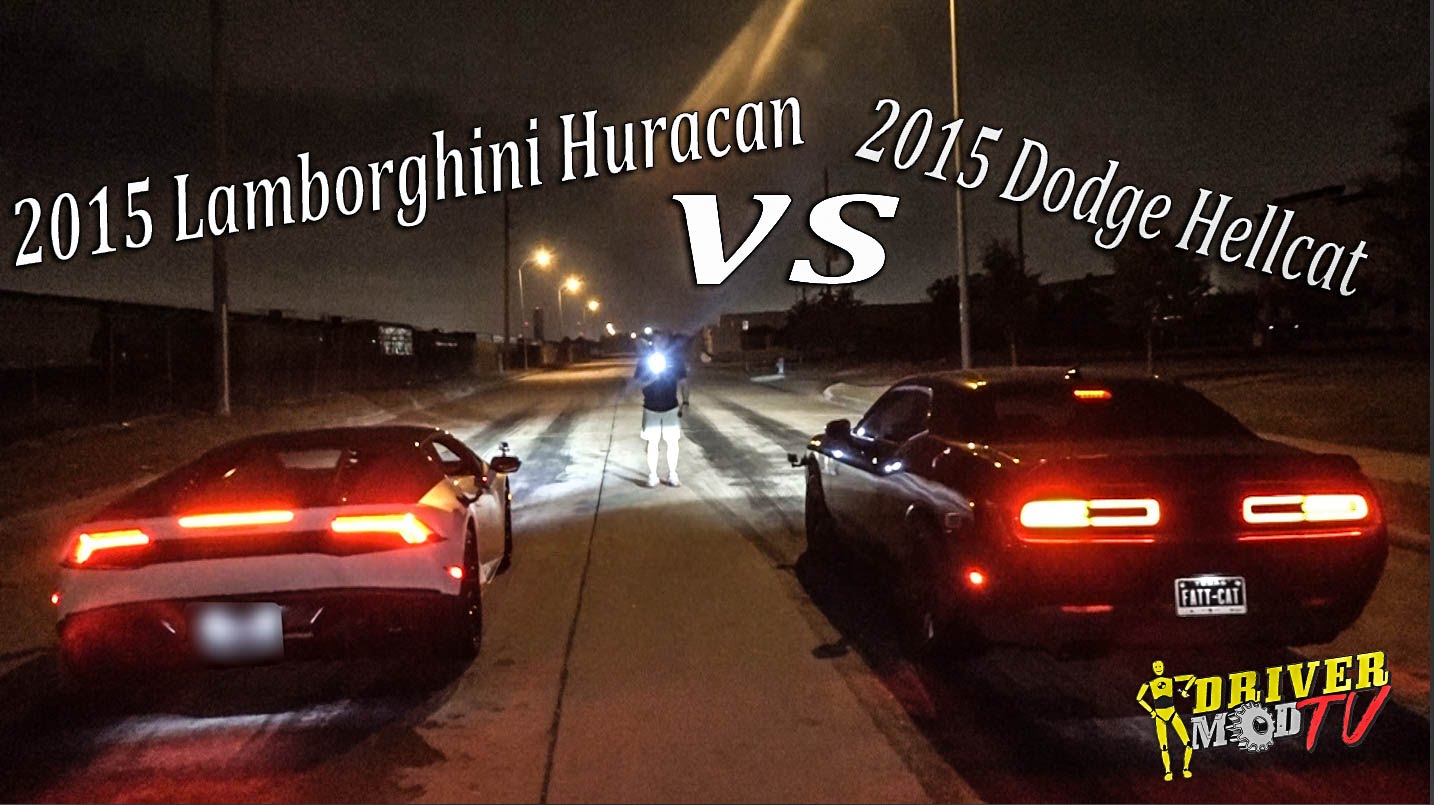 This dude steals a Lamborghini Huracan, and races FattCatt.