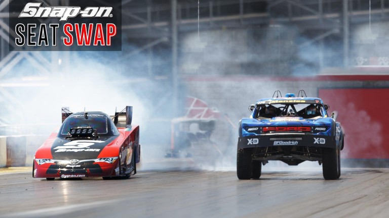 Swapping a Trophy Truck & Nitro Funny Car ft. Cruz Pedregon and Bryce Menzies
